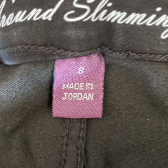 🔴 2 for $25 Gloria Vanderbilt Womens Amanda Pull on High Rise Jean size 8 - Picture 6 of 10